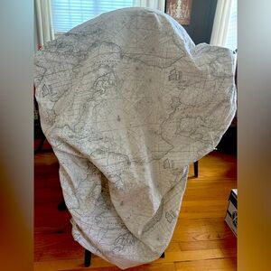 Glenna Jean made for life sheets. Set of 3, world map design.